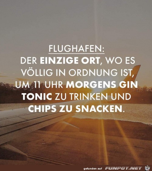 Am Flughafen