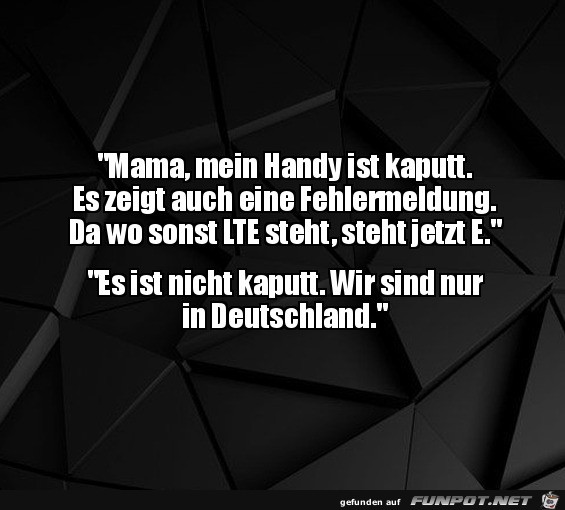 Handy ist kaputt