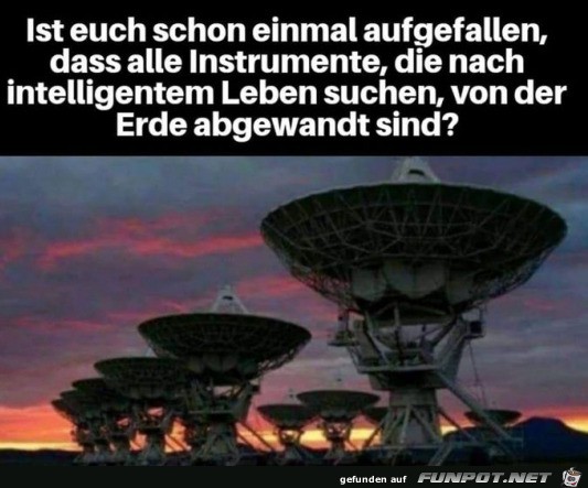 Suche nach intelligentem Leben