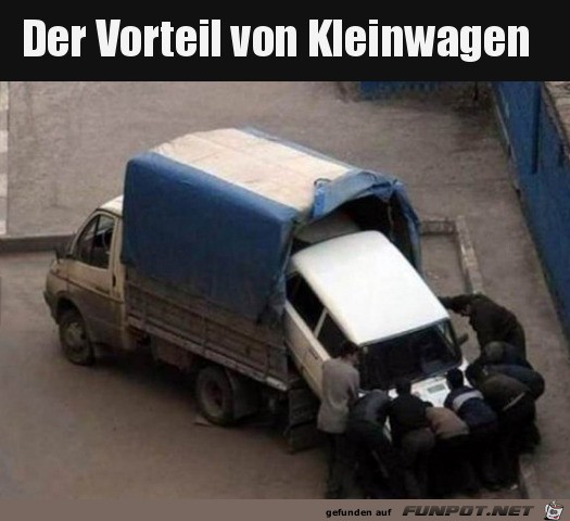 Kleinwagen-Vorteil