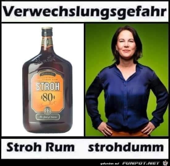 Stro-Rum strohdumm