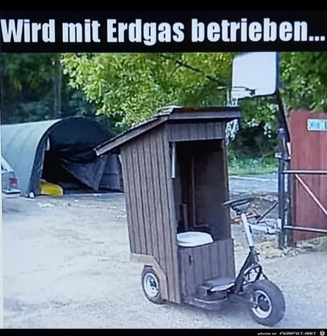 mit Erdgas