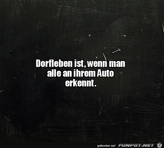 Dorfleben