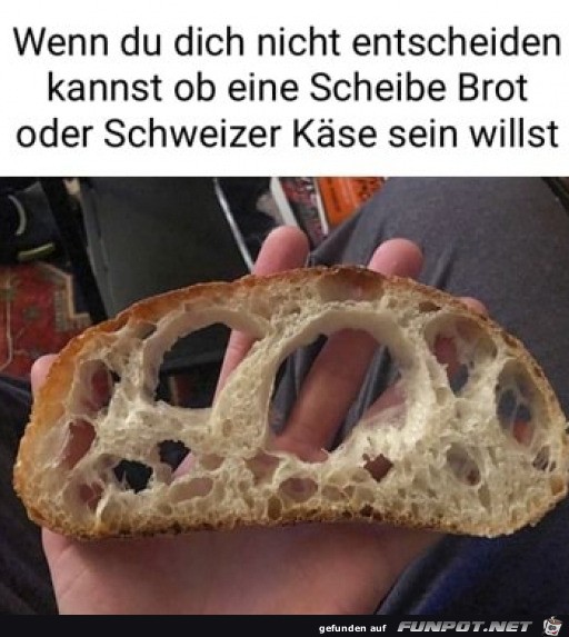 Kse oder Brot?