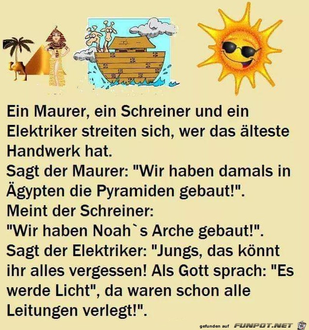 es werde Licht es werde Licht