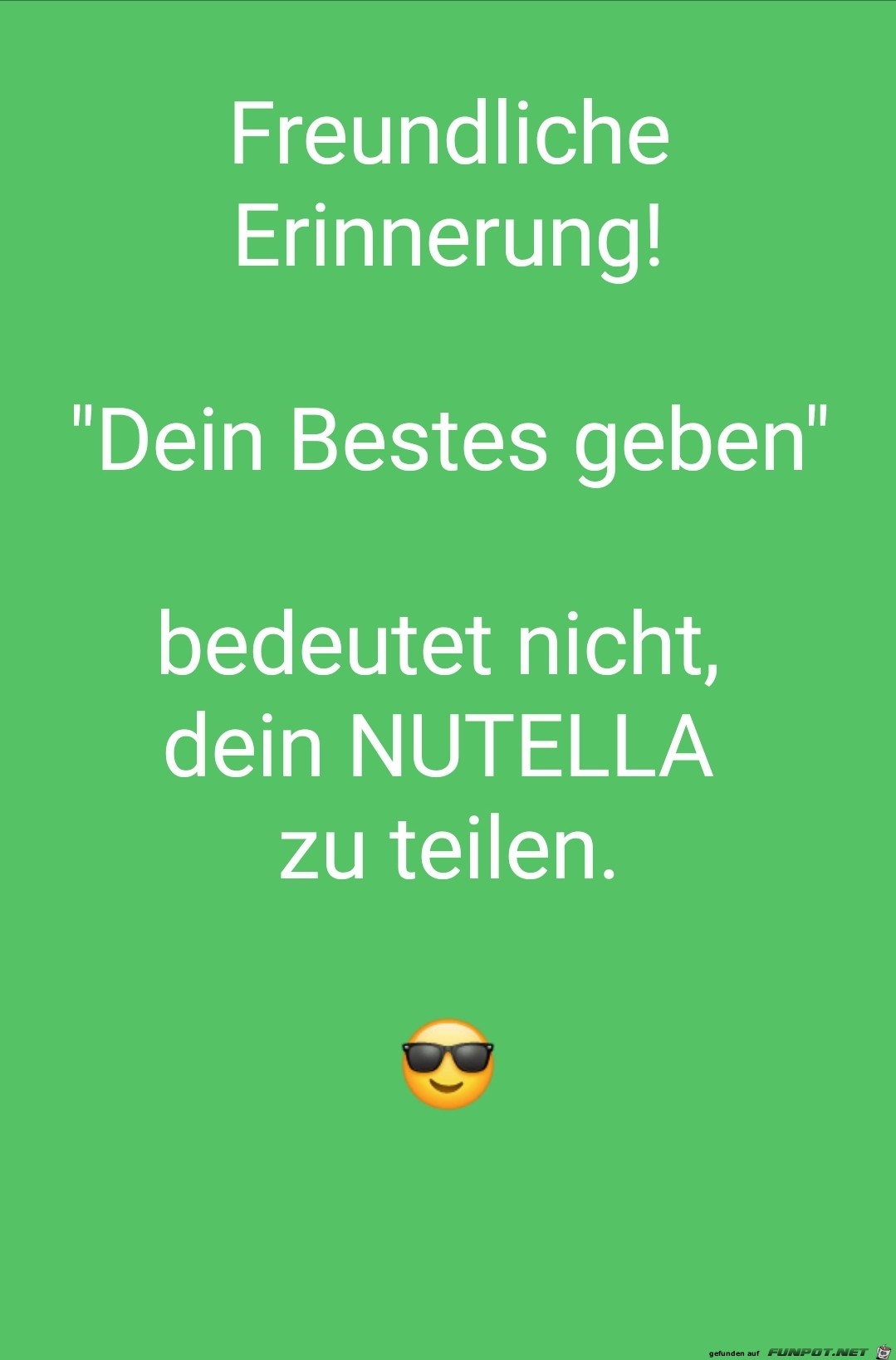 Dein Bestes geben