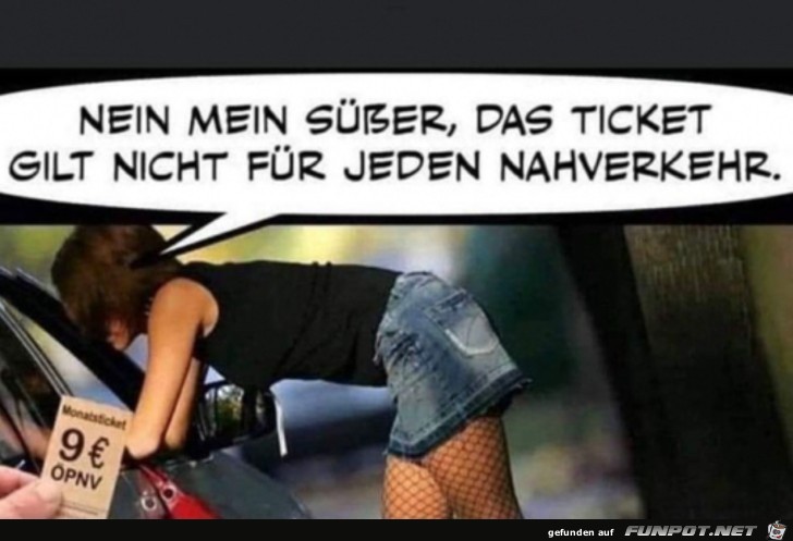 Nicht fr jeden Nahverkehr