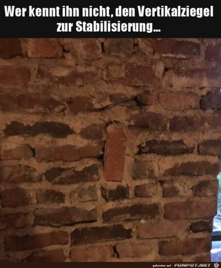 Besonders stabile Mauer