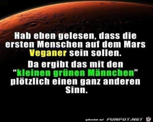 Erste Menschen auf dem Mars