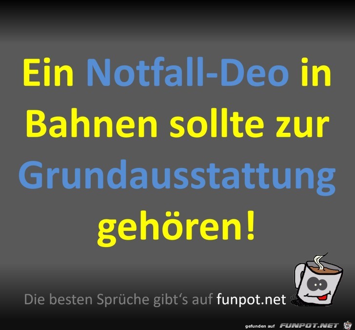 Notfall-Deo