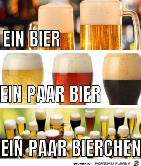 Paar Bierchen