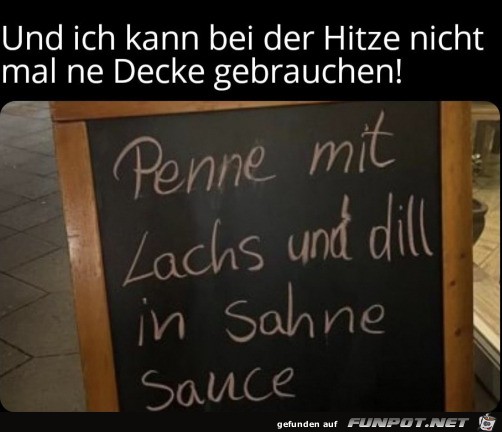 Bei der Hitze