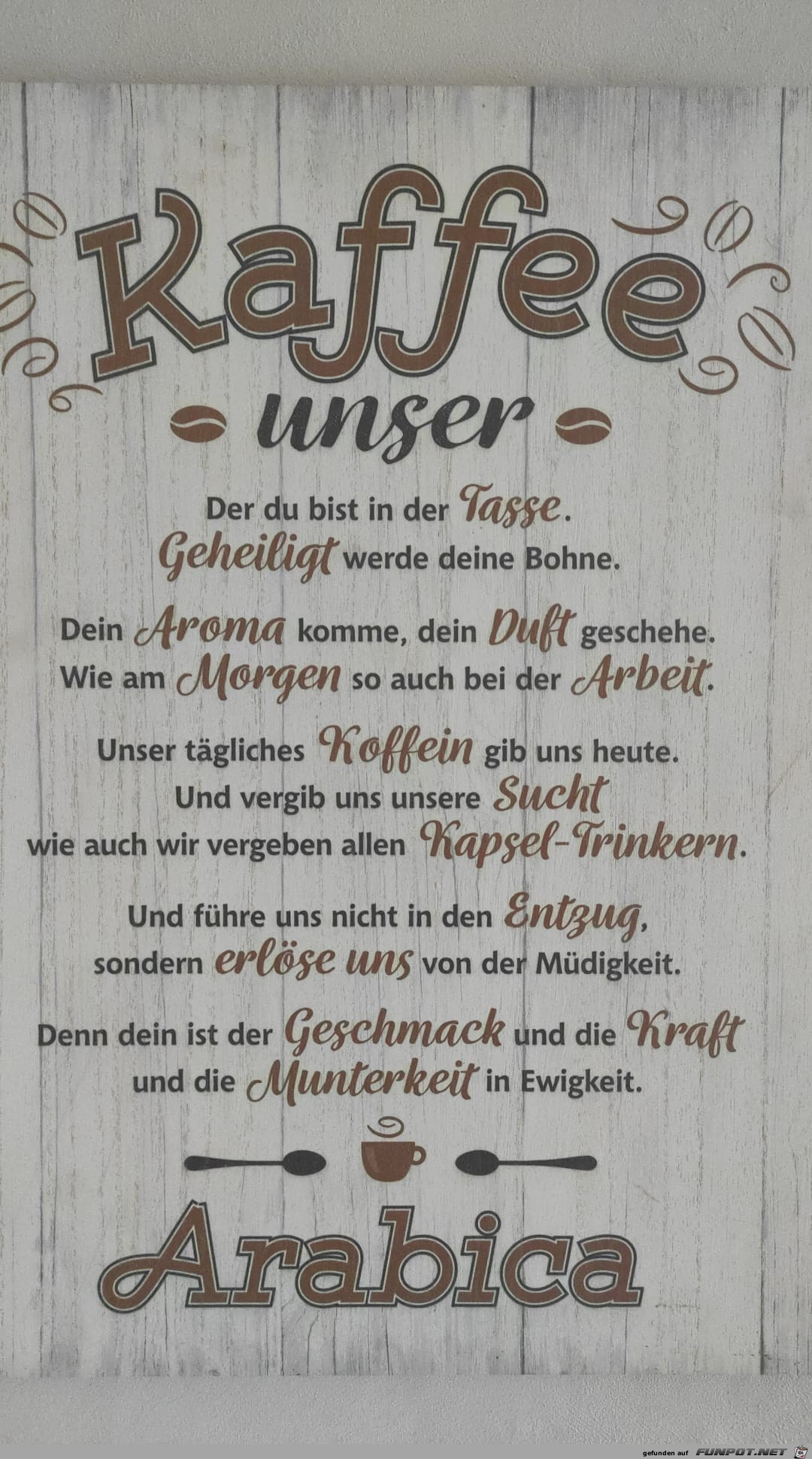 Kaffee unser