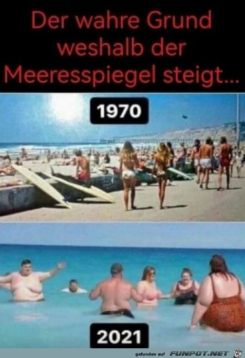 Meerespiegel steigt