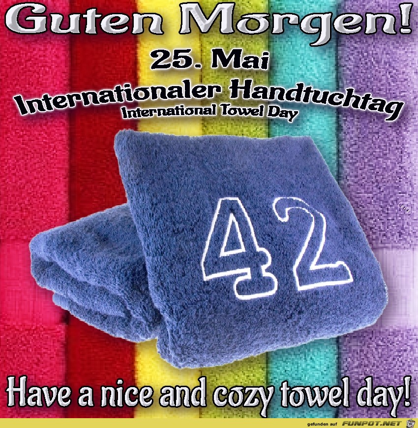 Internationaler Handtuchtag