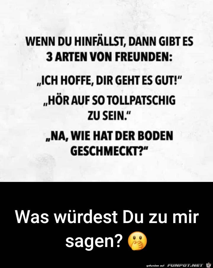 Wenn du hinfllst