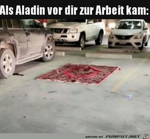 Aladin war vor dir da