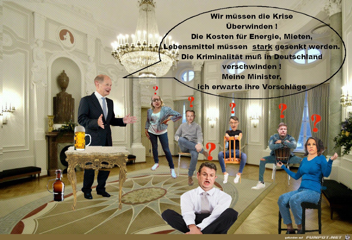 Herr Olaf Scholz mit Freunden (6)