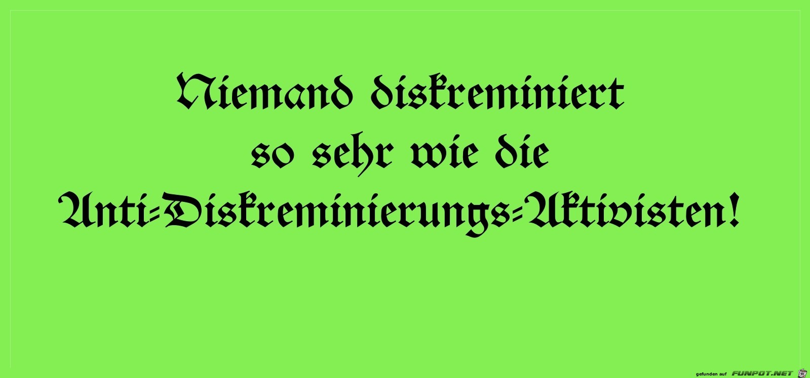 diskreminierung