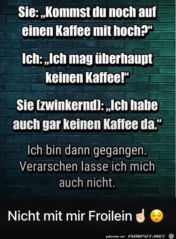 auf einen Kaffee