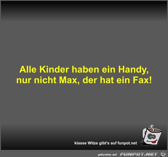 Alle Kinder haben ein Handy