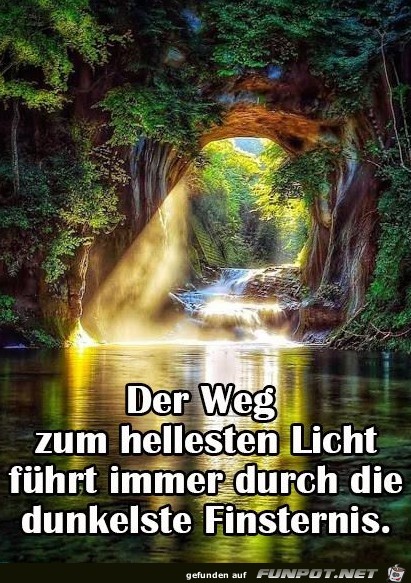 Der Weg zum hellsten Licht