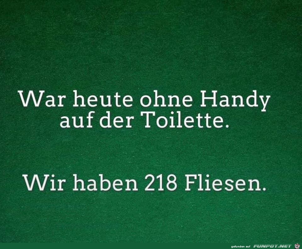 Ohne Handy