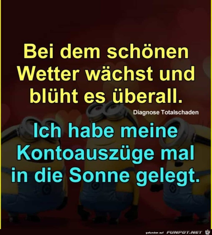 Bei schnen Wetter