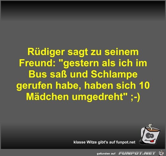 Rdiger sagt zu seinem Freund