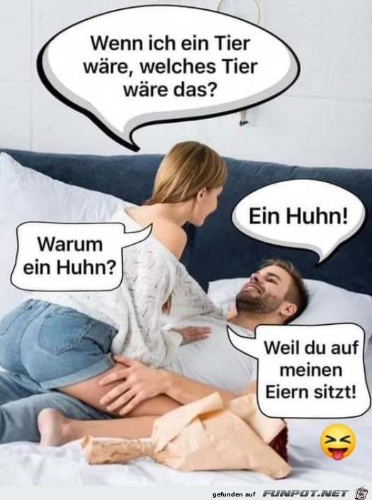 Du bist ein Huhn Du bist ein Huhn