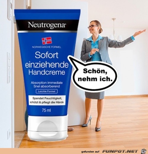 Sofort einziehend