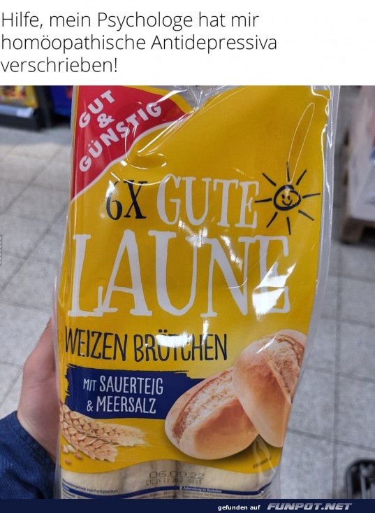 Gute Laune Brtchen