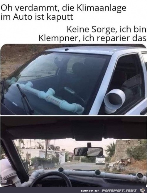 Tolle Klima-Anlage