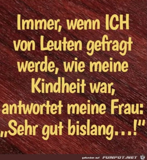 Kindheit