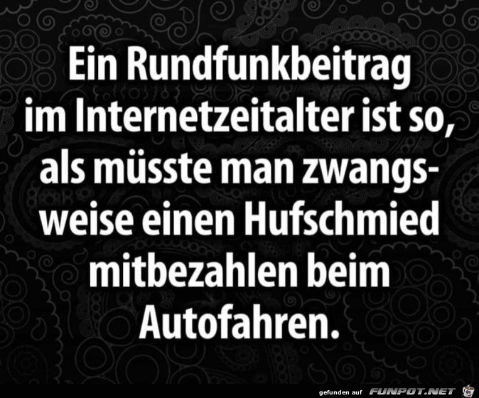 Rundfunkbeitrag