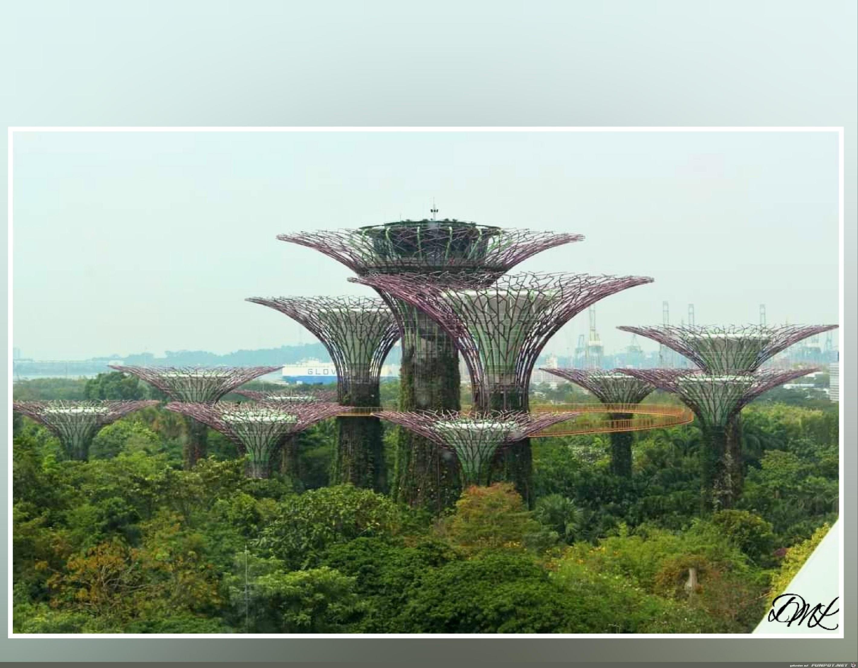 Singapur Garden by the bay Supertrees