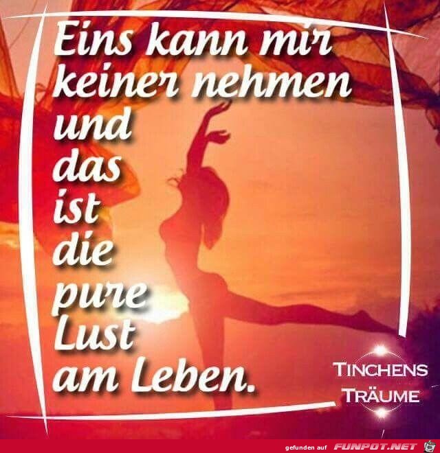 Lust am Leben