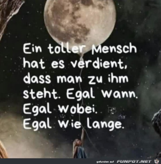 Ein toller Mensch....