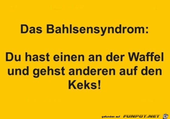 Bahlsensyndrom