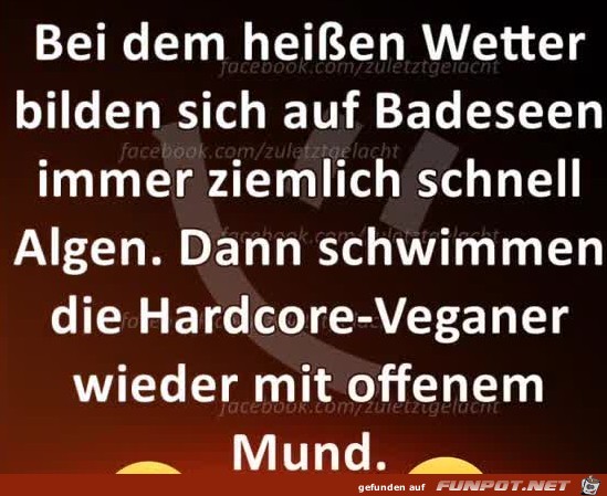 Heisses Wetter