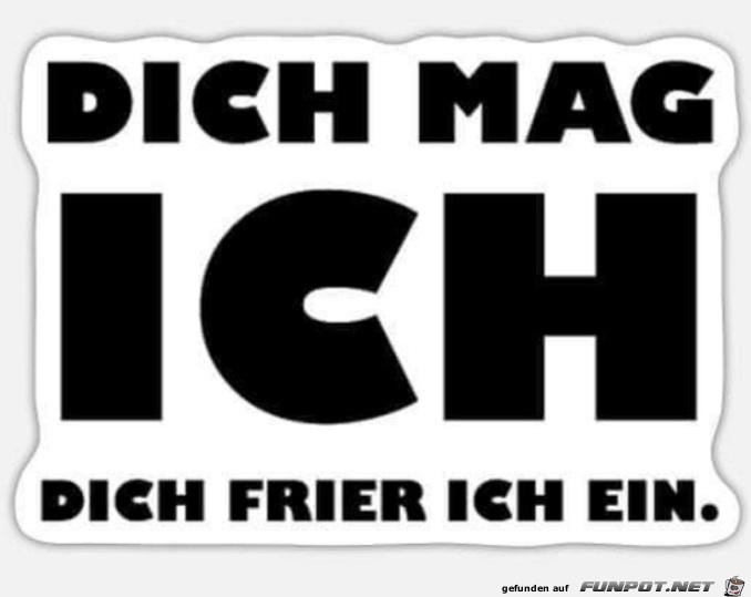 Ich mag dich