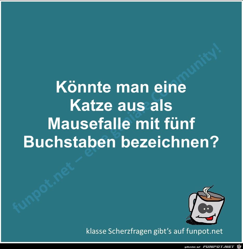 Scherzfrage Scherzfrage