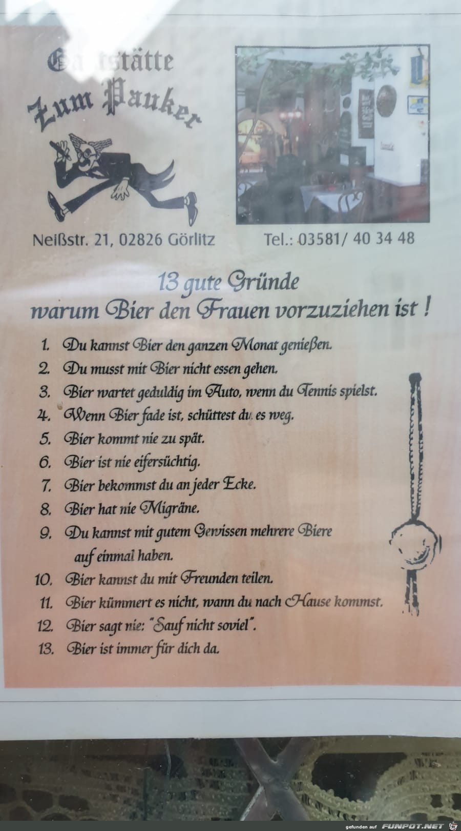 Gründe für Bier Gründe für Bier