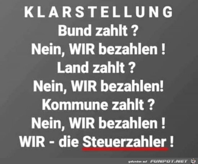 Klarstellung