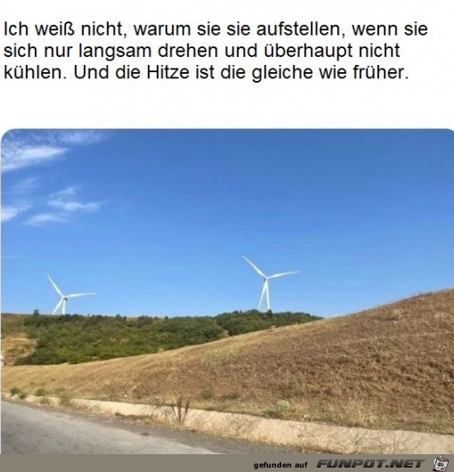 Komische Ventilatoren