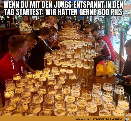 Ein paar Bierchen