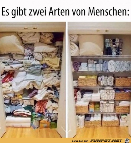 Zwei Arten von Menschen