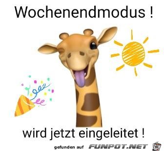 Wochenendmodus