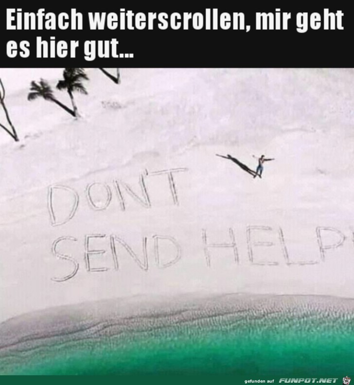 Keine Hilfe ntig