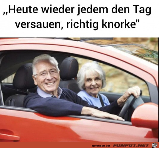 Die haben Zeit